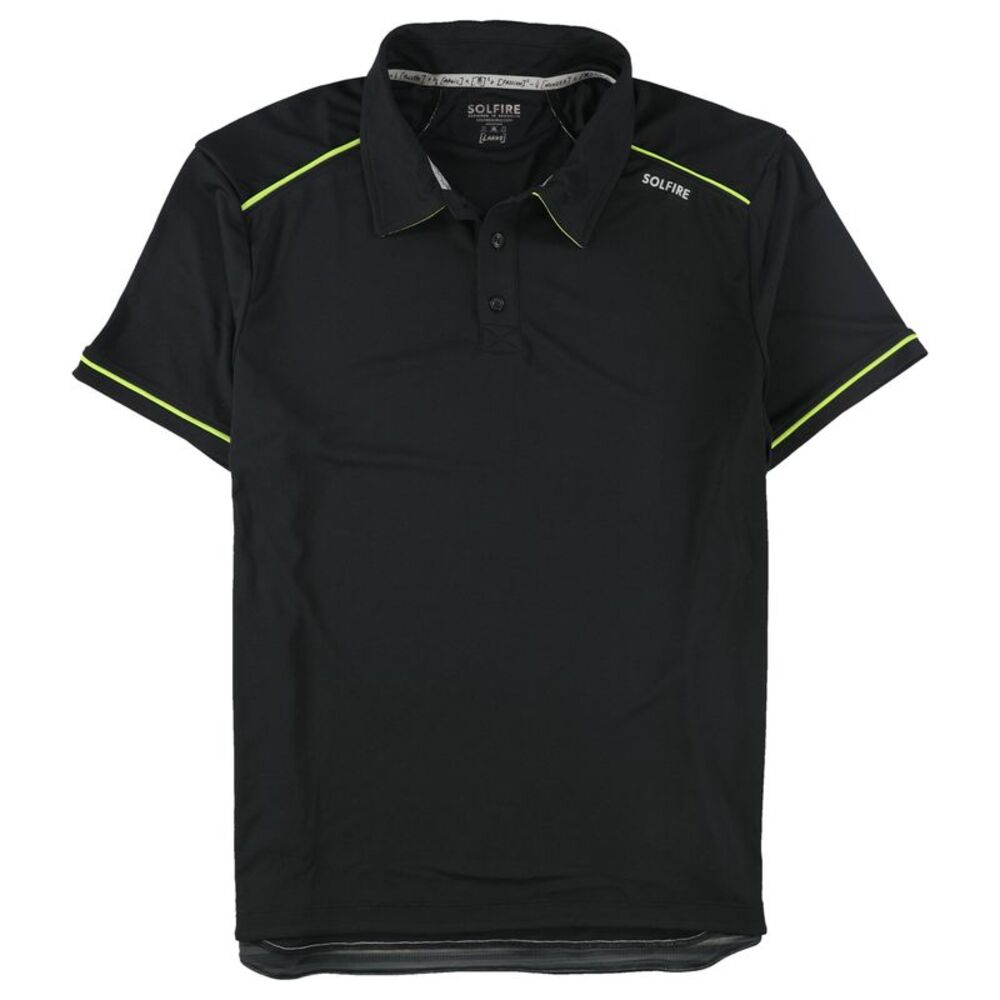 SOLFIRE Mens Performance Polo Shirt, NWT